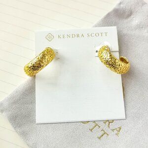 Kendra Scott jewelry - Harper Gold Small Hoop Earrings